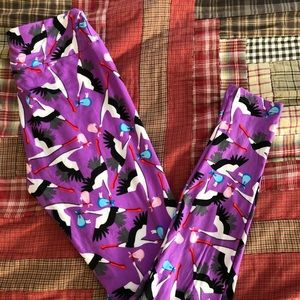 OS LuLaRoe Stork Leggings